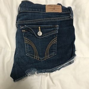 Hollister denim shorts